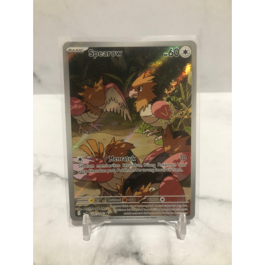 spearow AR pokemon tcg indonesia