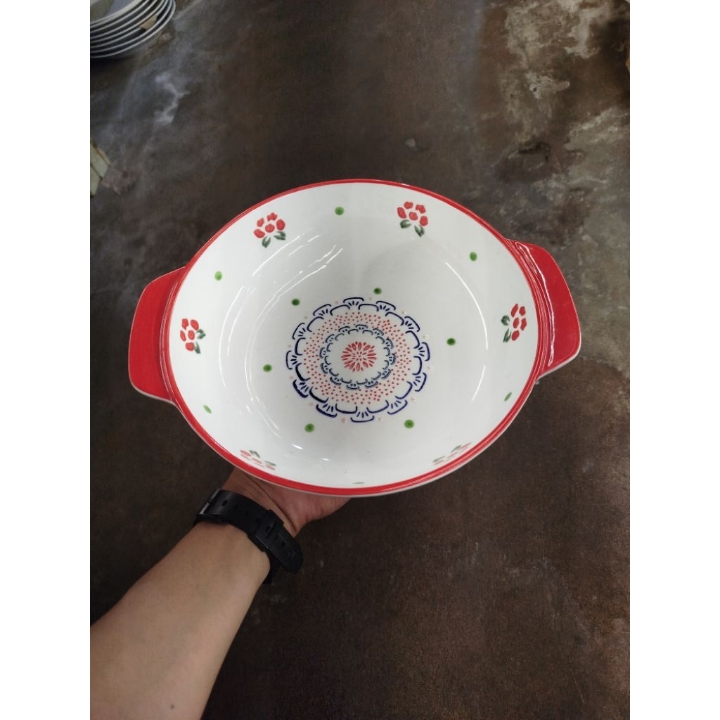 mangkuk sup, mangkok keramik