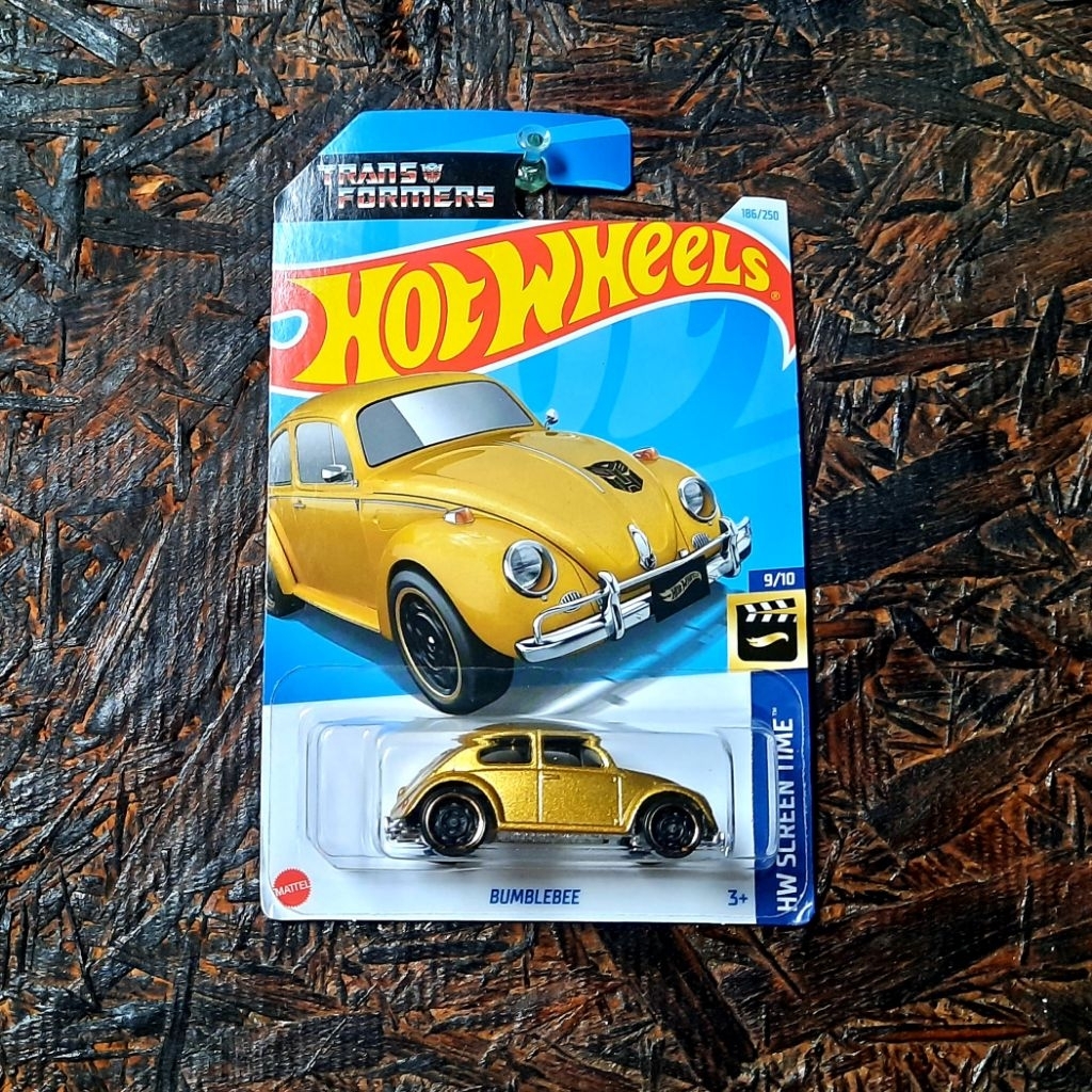 Hot Wheels Transformers Bumblebee VW Volkswagen Beetle Gold 2024