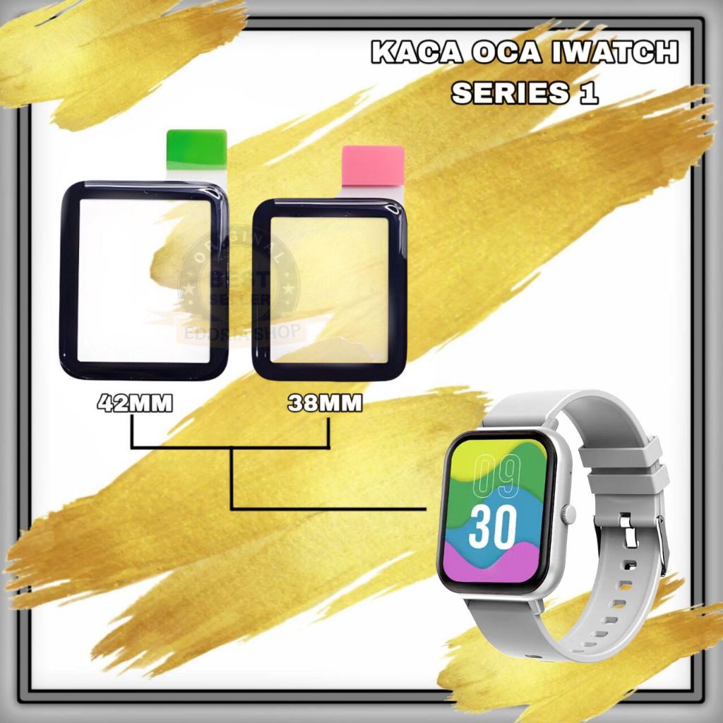 KACA JAM TANGAN SERIES 1 KACA OCA IWATCH ORIGINAL BARU