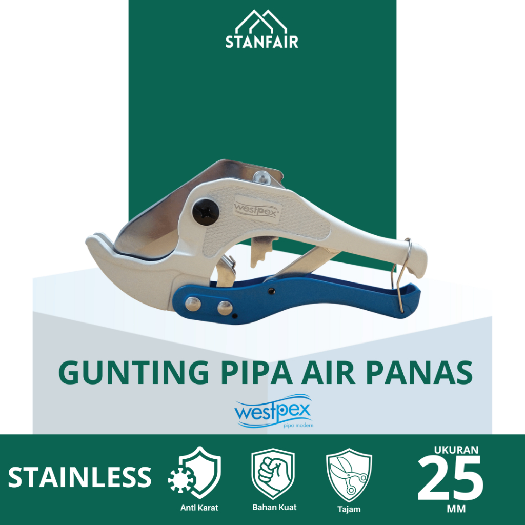 Westpex Gunting Pipa Pex Sedang / Pemotong Pipa Sedang Air Panas Westpex