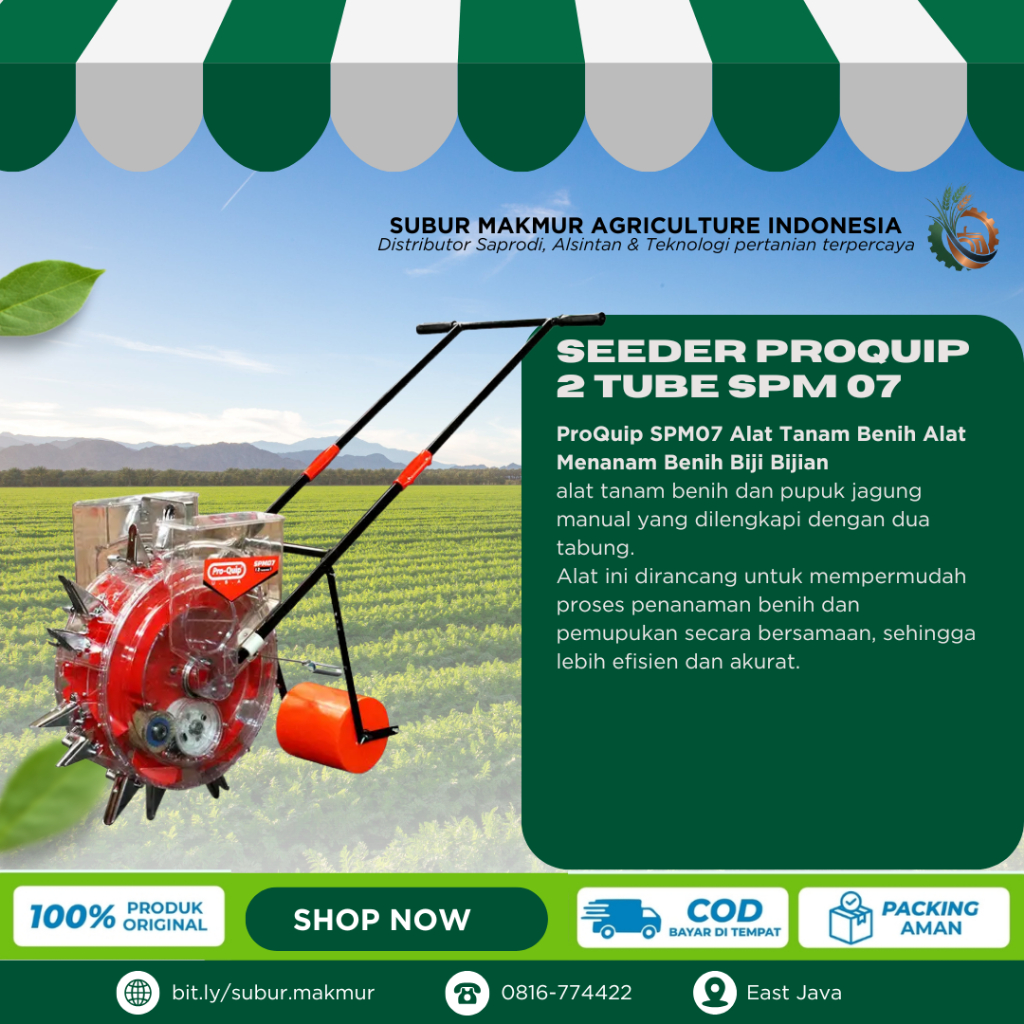 SEEDER PROQUIP 2 TUBE SPM 07