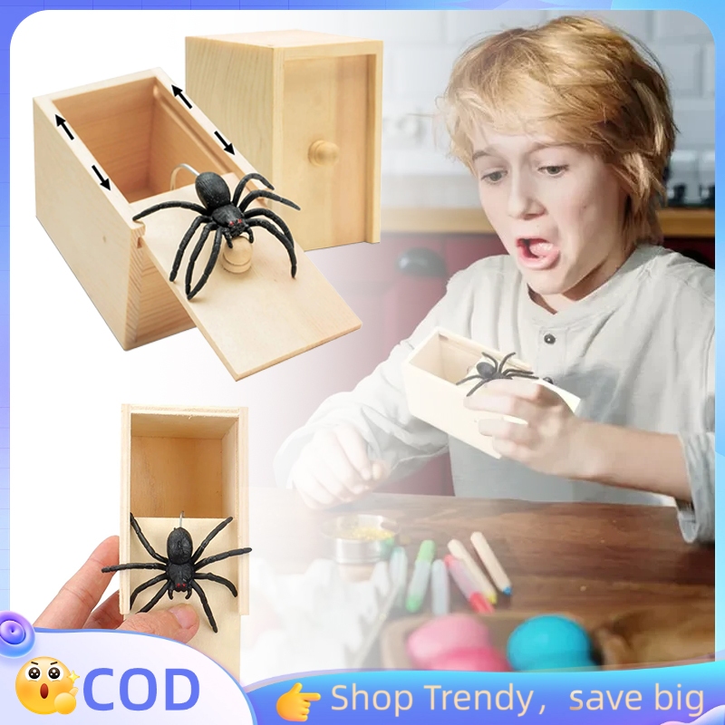 Kotak Prank Spider Prank Toy Kotak Laba Laba Prank Spider Prank Box