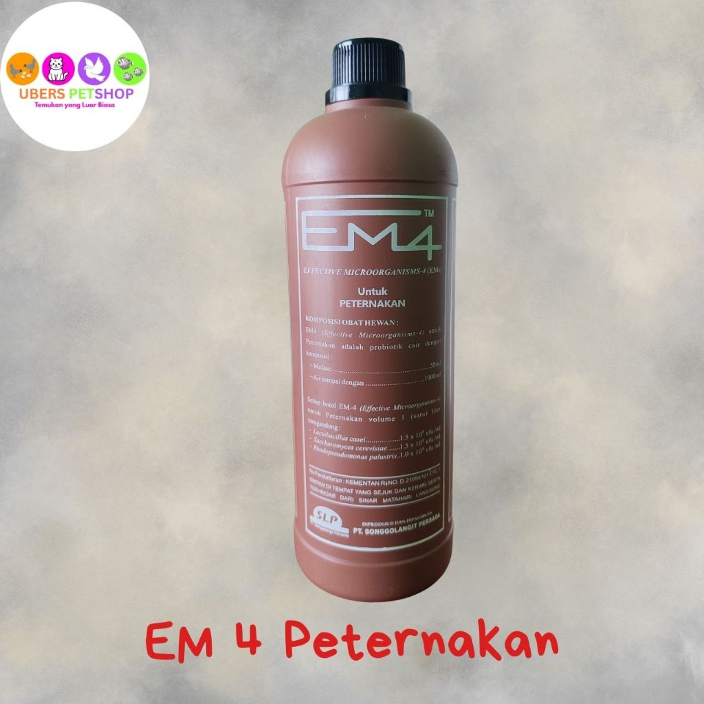 EM-4 Coklat Peternakan Probiotik Untuk Peternakan ~ EM-4 Peternakan 1 Liter