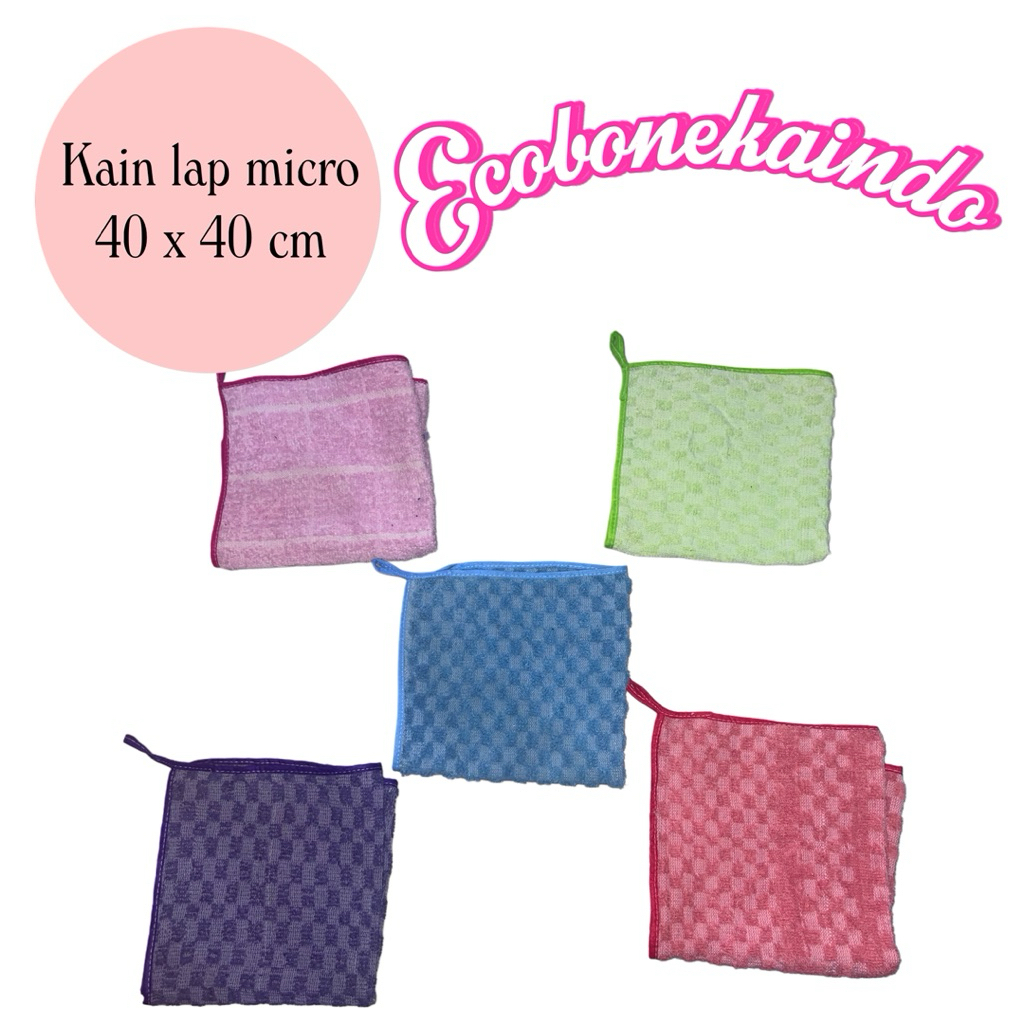 Lap Dapur micro kain lap dapur handuk gantung motif lap cuci tangan hand towel lap meja premium halu