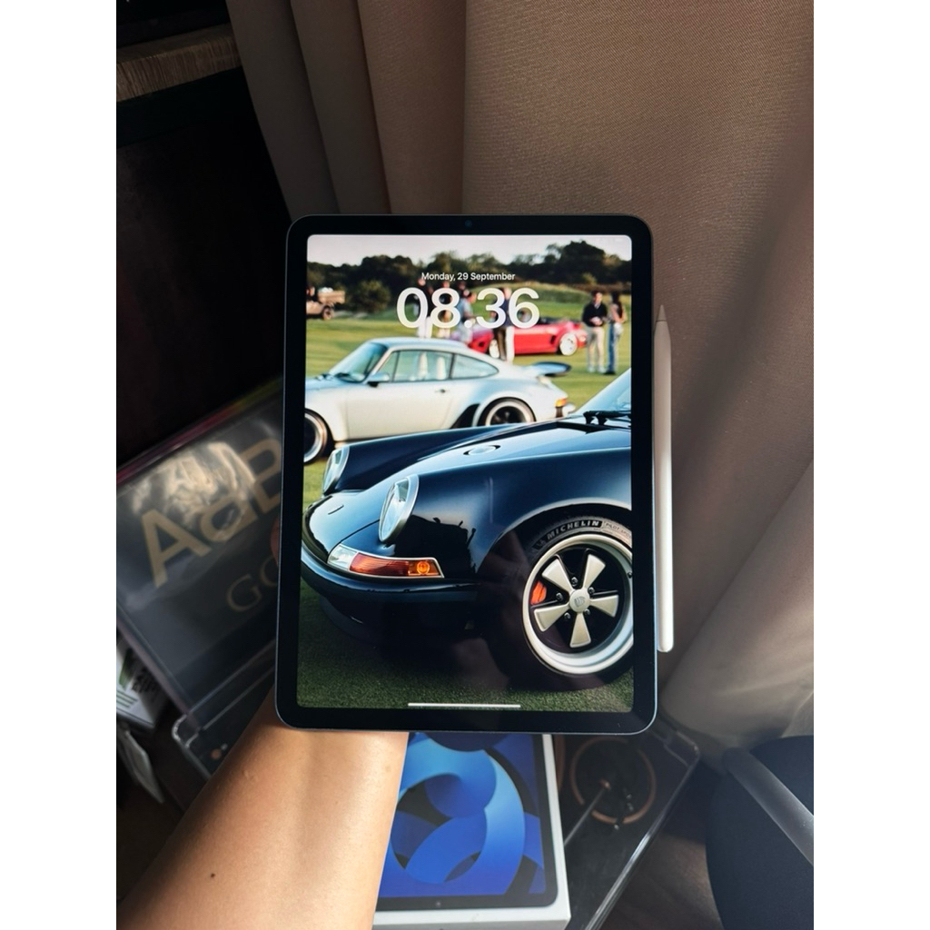 ipad air 5 M1 256gb wifi only ibox + apple pencil gen 2