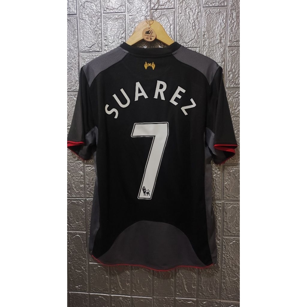 Jersey Original Liverpool 2012/13 LUIS SUAREZ legenda retro vintage lawas blokecore jadul mulus ori 