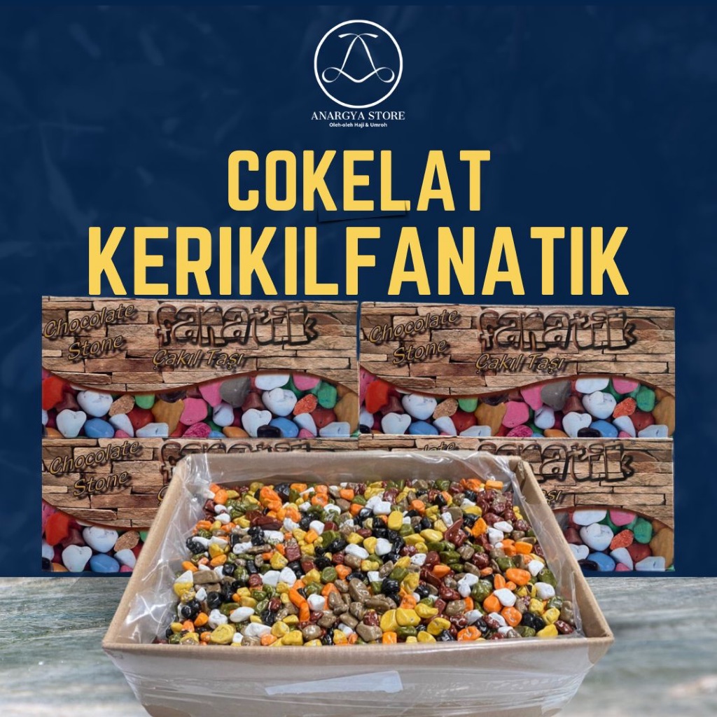 Cokelat Kerikil Fanatik Bisa Eceran - Anargya Hajj & Umroh