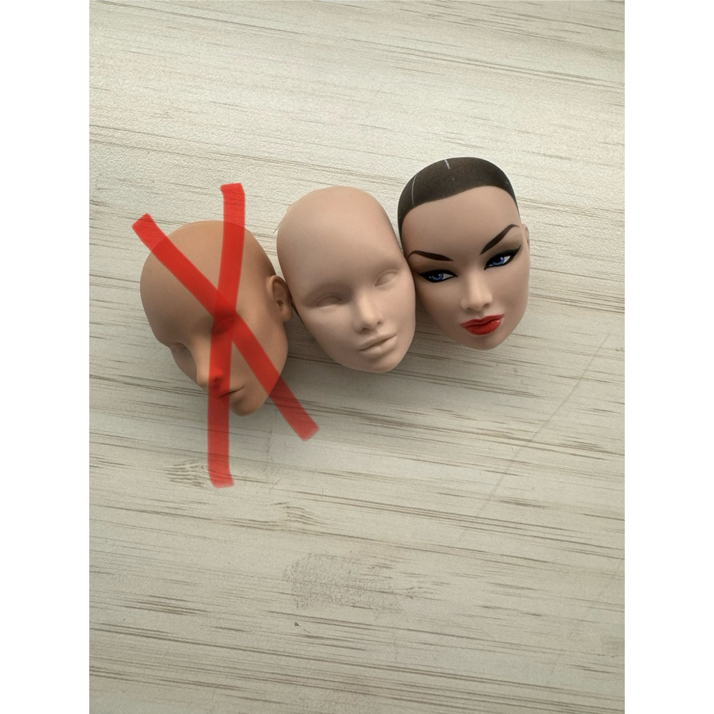 READY STOCK Head Kepala Boneka IT Integrity Toys Doll Polos FR Fashion Royalty Nuface