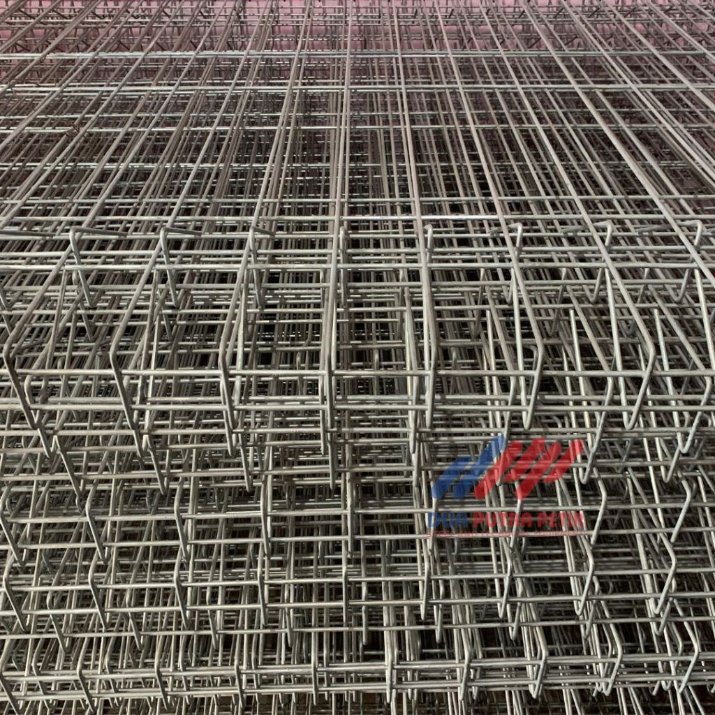 Pagar BRC Galvanis EP 150 x 240cm Diameter 6mm Desain Minimalis Tahan Karat Aman Surabaya