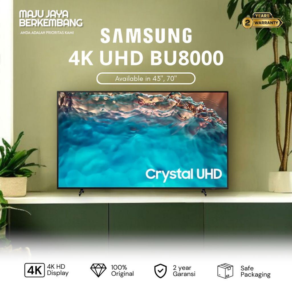 SAMSUNG 43BU8000 / UA43BU8000 4k smart TV 43 inch