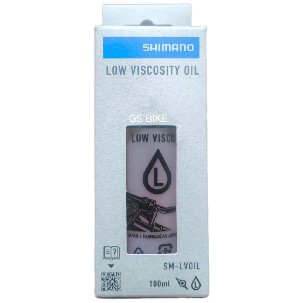 SHIMANO SM-LVOIL 100ml LOW VISCOSITY OIL For Hydraulic Disc Brake Bleed Minyak Oli Rem Sepeda Hydrol