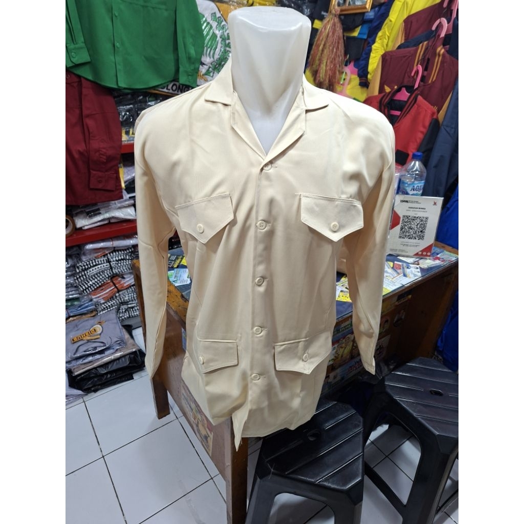 KEMEJA PDH/PDL KEMHAN WANITA KANTONG 4 PREMIUM