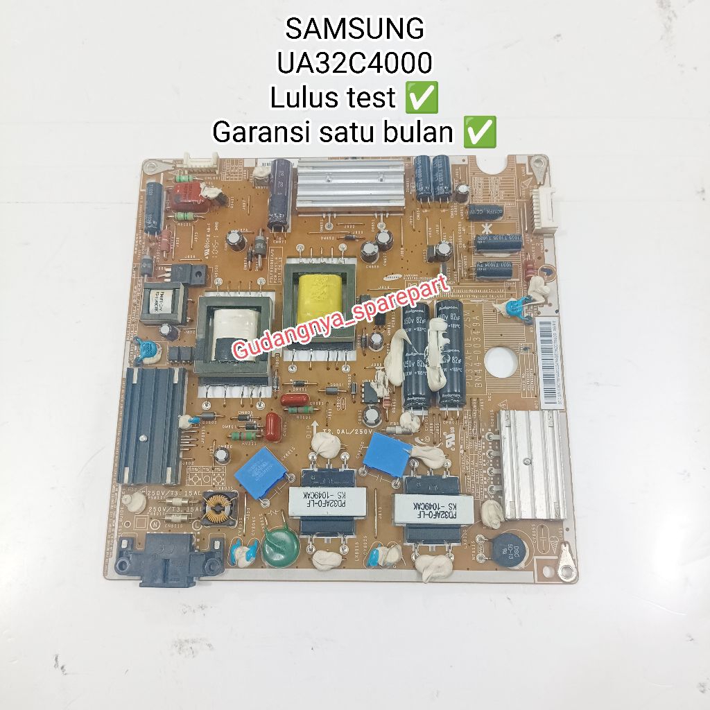 Psu SAMSUNG UA32C4000 UA32C4000P power supply mesin tv