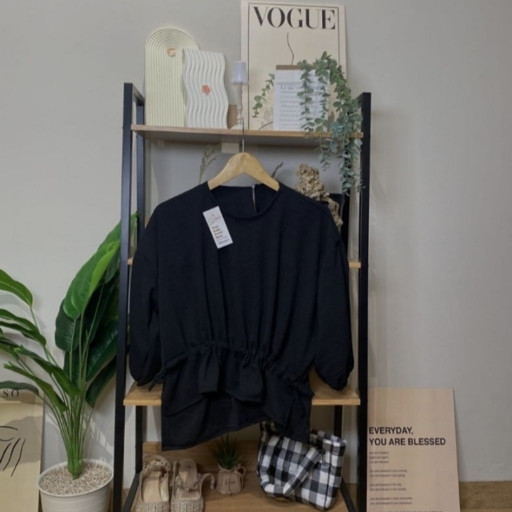 JENNIE BLOUSE CRINKLE | BAHAN CRINKLE PREMIUM