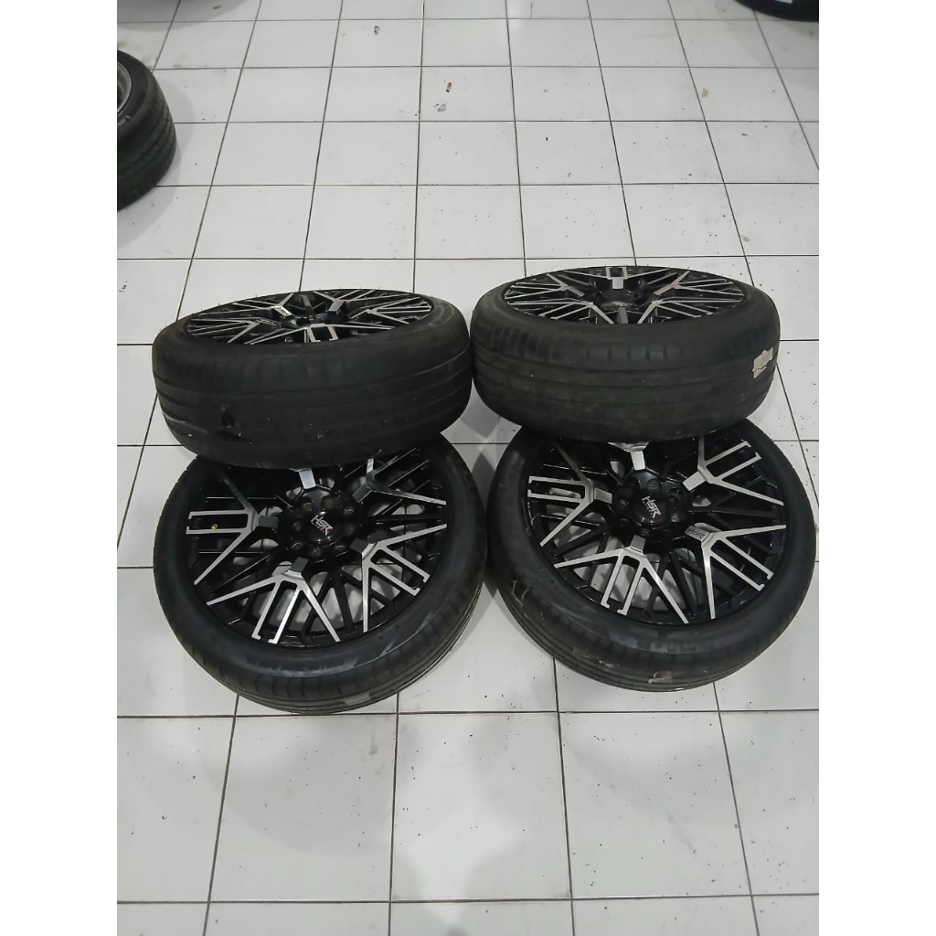 PELEK MOBIL SEKEN HSR RING 17 LEBAR 7.5 | VELG MOBIL SEKEN ZENIX/CRV/TERIOS/NEW AVANZA DLL BLACK