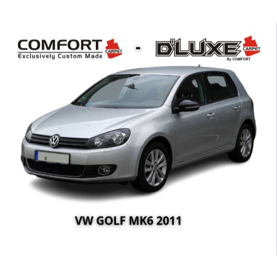 Karpet Mobil Comfort VW Golf MK6 2011