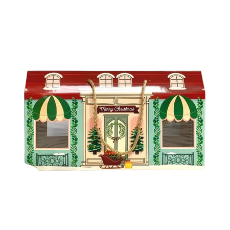 Box Packaging Hampers Kotak Kue Toples Kardus Kue Bolu Natal Merry Christmas Kardus Cake Cookies