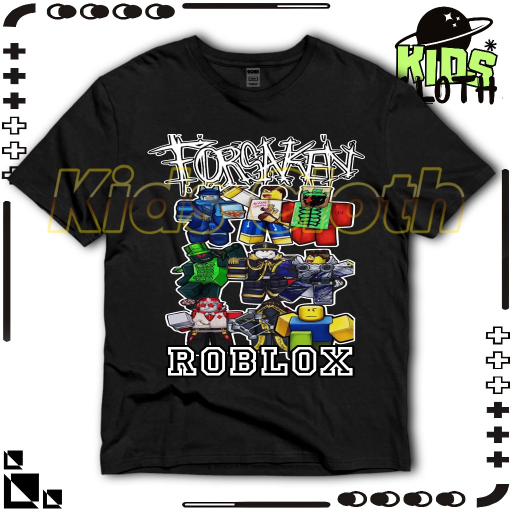 BAJU ANAK ROBLOX FORSAKEN KAOS ANAK ROBLOX FORSAKEN FASHIONKIDS ROBLOX
