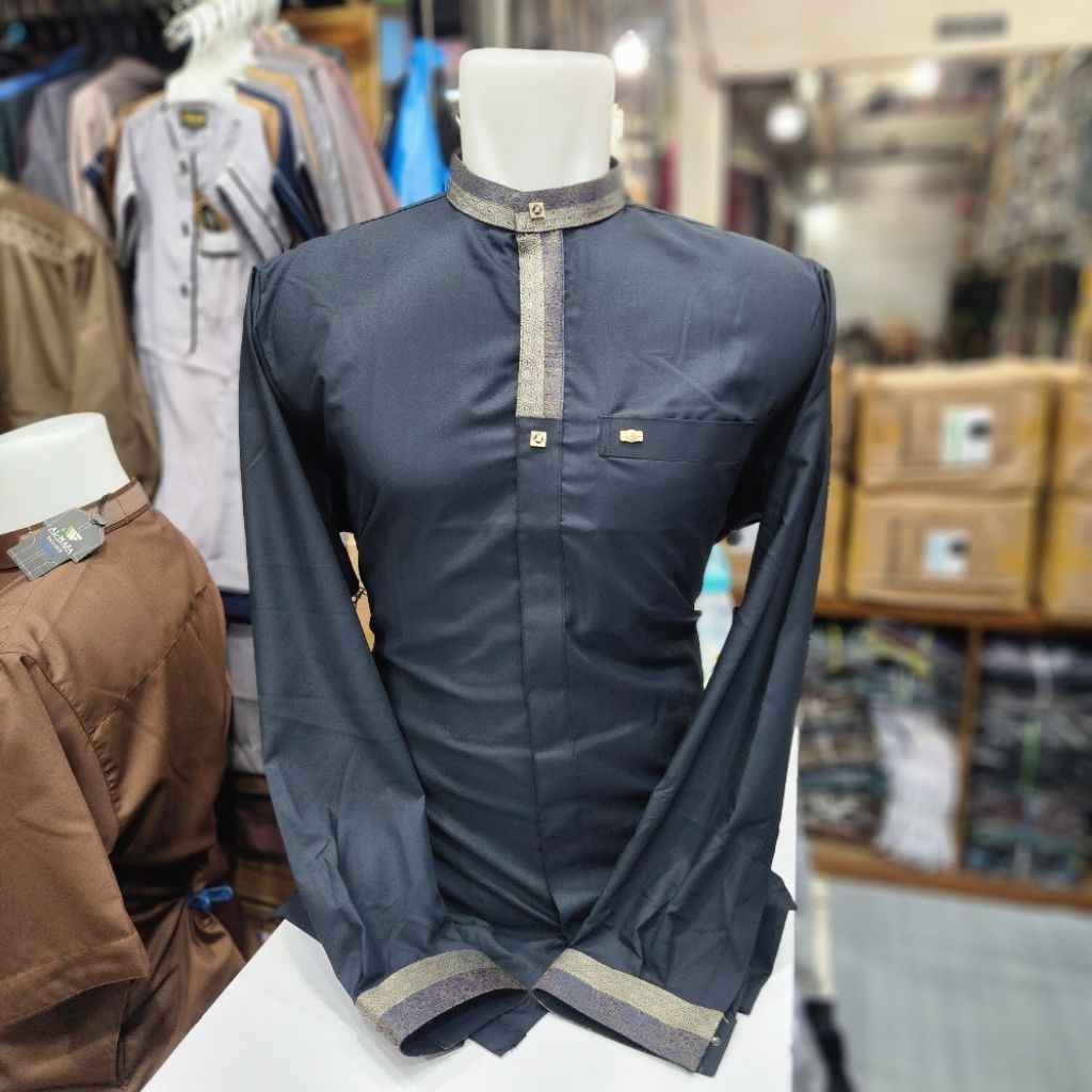 KOKO AL RAZ (FACHRUDDIN) Lengan Panjang Manset| Baju Muslim Lengan Panjang Al Raz