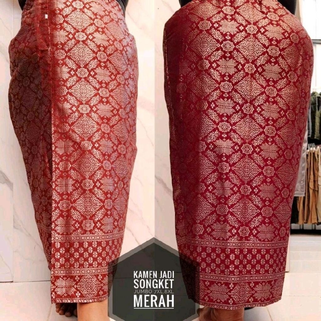 Kamen Jadi Songket JUMBO 7Xl