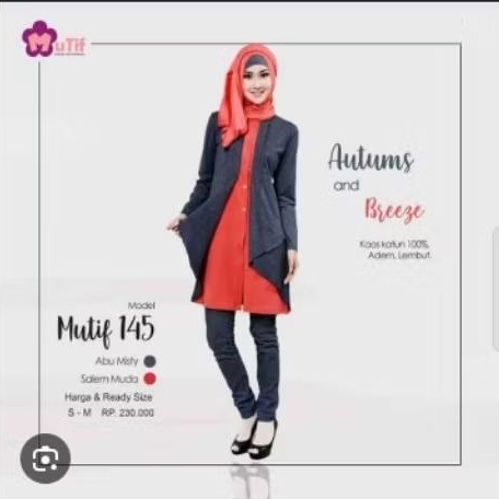 Tunik Mutif 145 atasan wanita combet