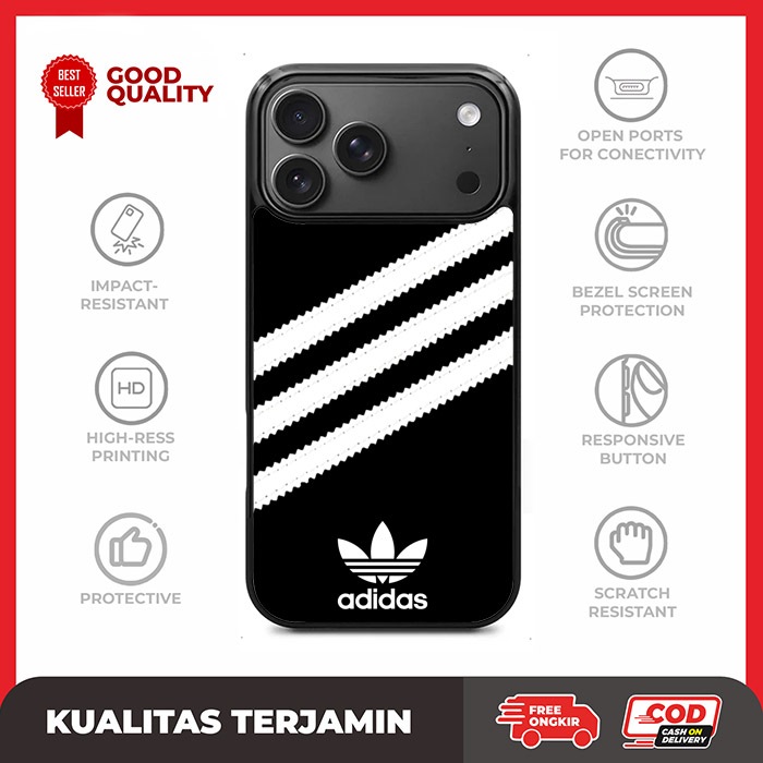 Casing iPhone 17 16 15 14 13 12 11 XR SE Pro Max Mini Air Plus Adidas Sport Edition X5691 Case B2