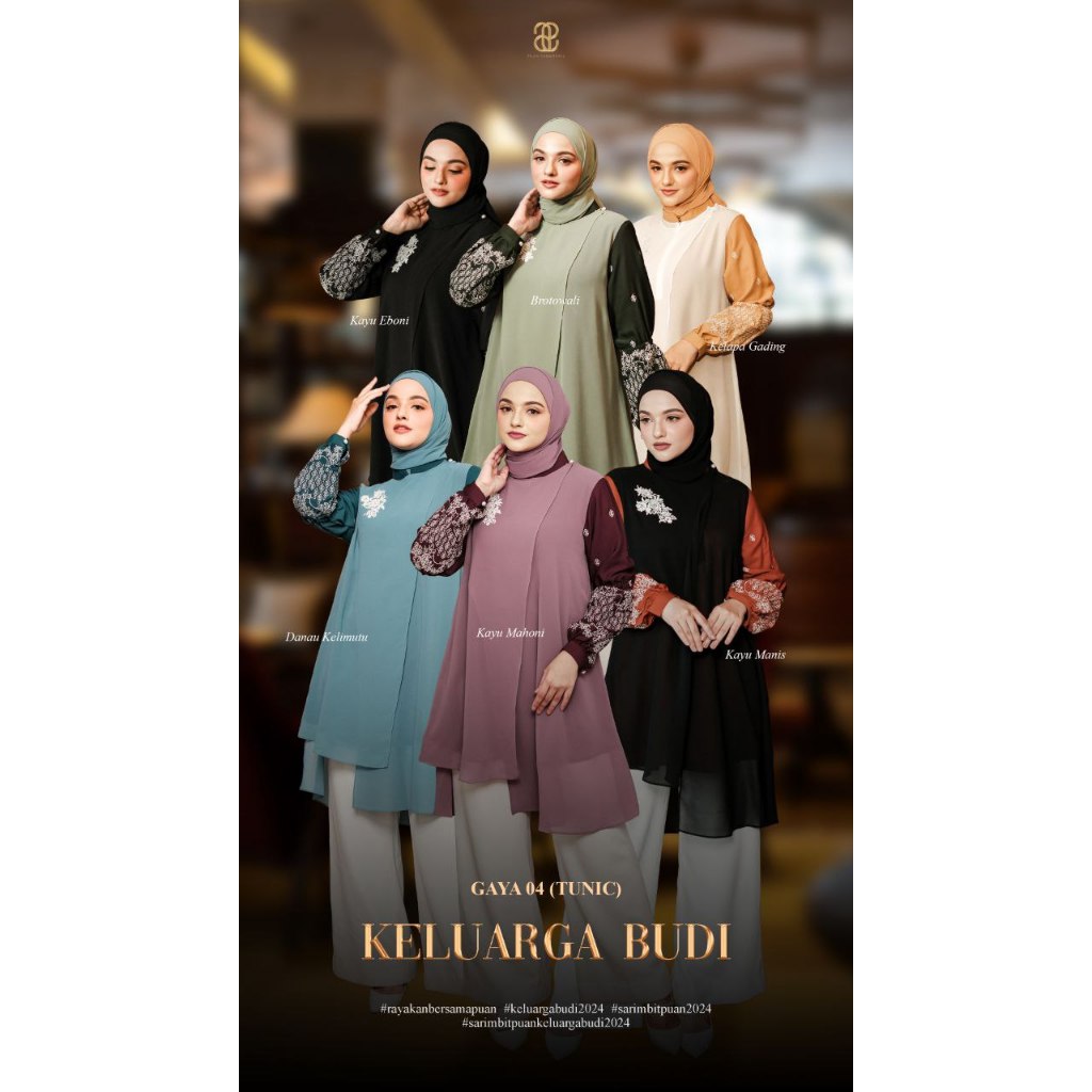 KELUARGA BUDI MOM GAYA 4 (TUNIK) BY PUAN INDONESIA