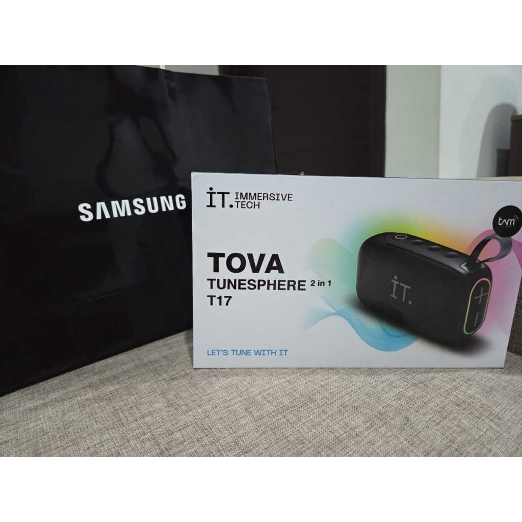 iT Tova Tunesphere T17 Speaker Bluetooth - BNIB / Original / Garansi Resmi
