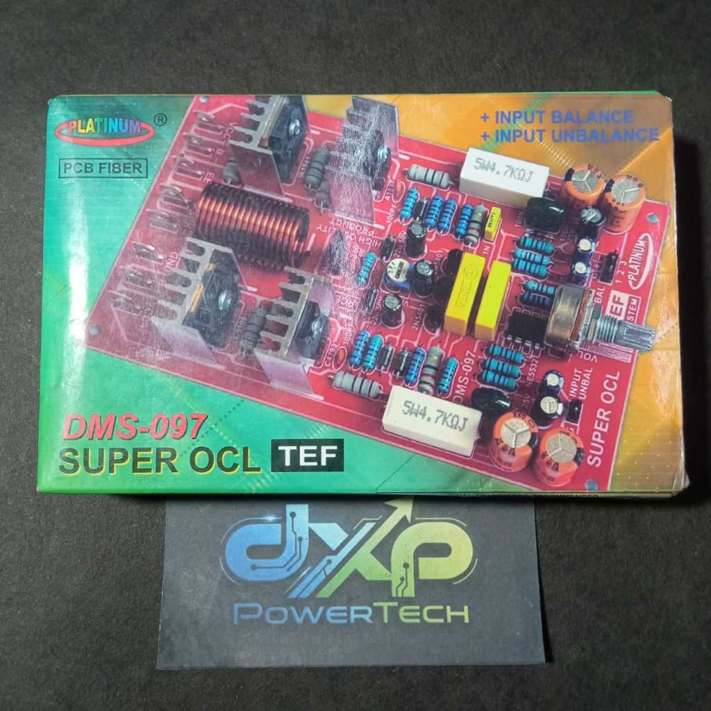 Kit Driver Power Amplifier Super OCL SOCL TEF Platinum