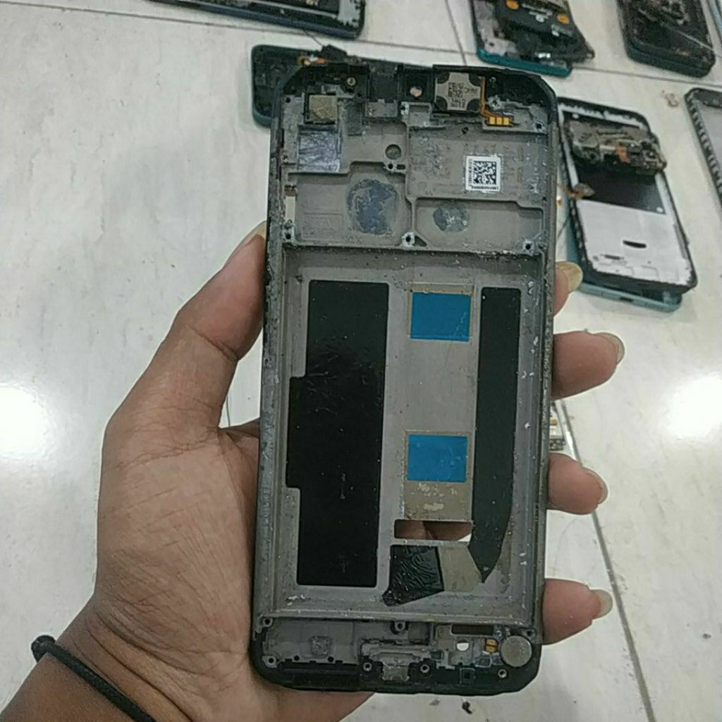 frame bekas Poco m3,ada getar speaker