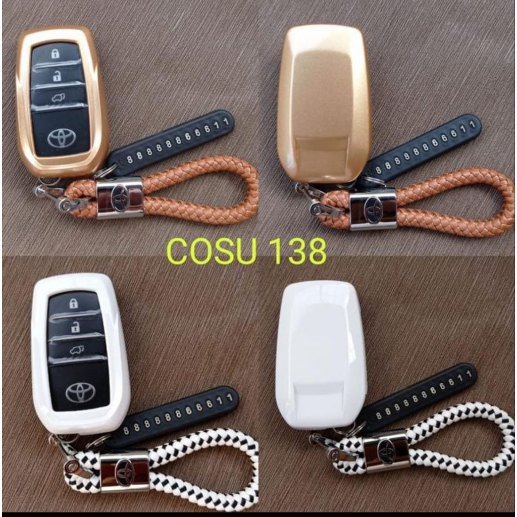 sarung kunci remote new fortuner reborn venturer q alphard prado