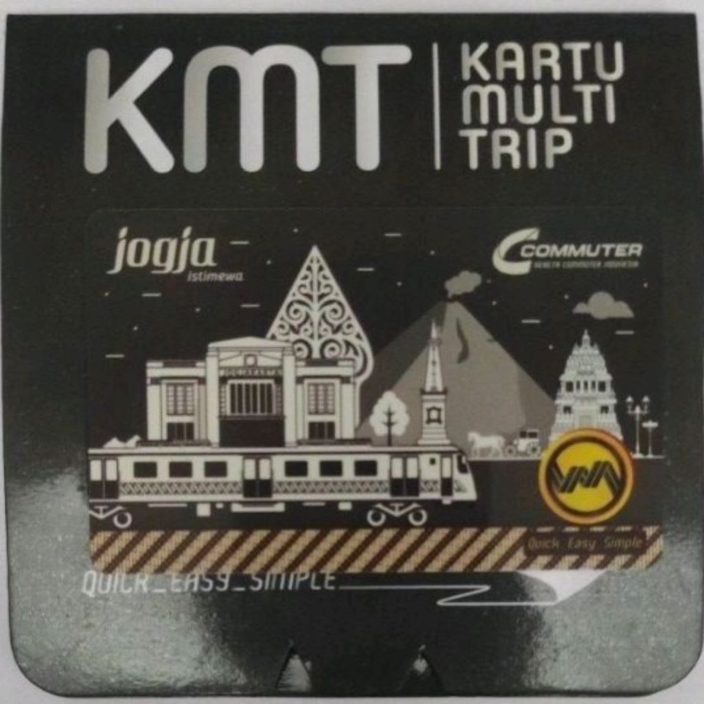 Kartu KMT [KRL/COMMUTER LINE]  JOGJA ISTIMEWA Multi Trip, Edisi Khusus
