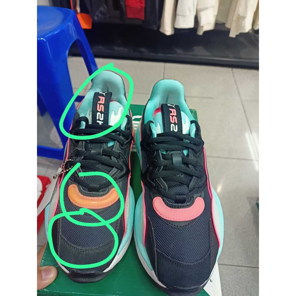 BARANG BARU EX DISPLAY  Sepatu lari Unisex PUMA RS-2K Messaging Sneakers 37297504 size 4 / 37