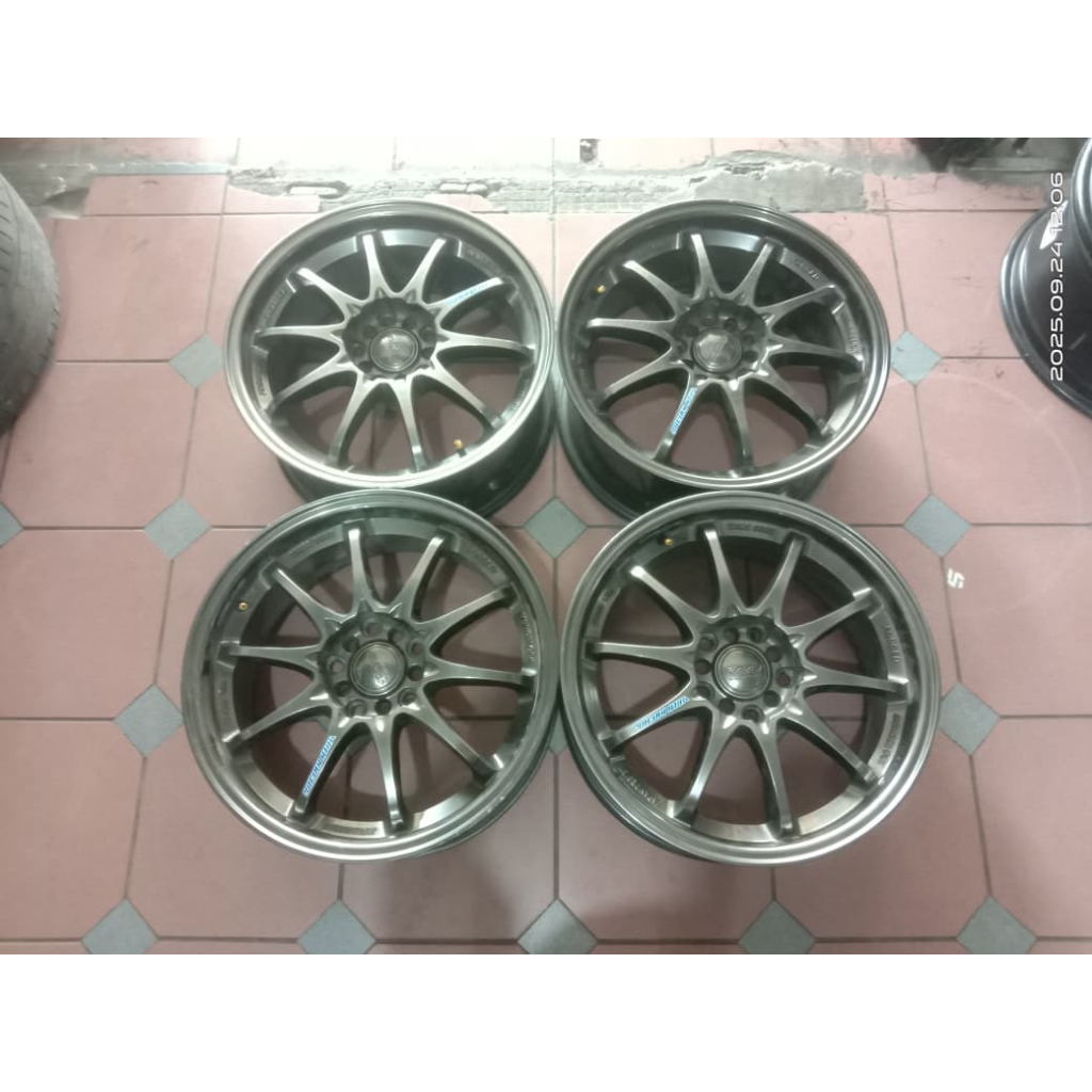 DIJUAL VELG SECOND RACING CE28 RIN 17 PCD 5X100/114