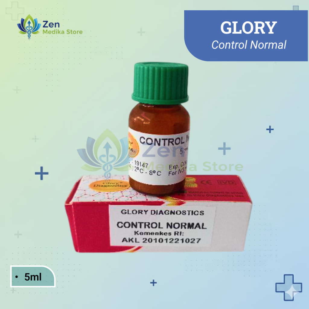 KONTROL KIMIA NORMAL / CONTROL SERUM ISI 5 ML | GLORY