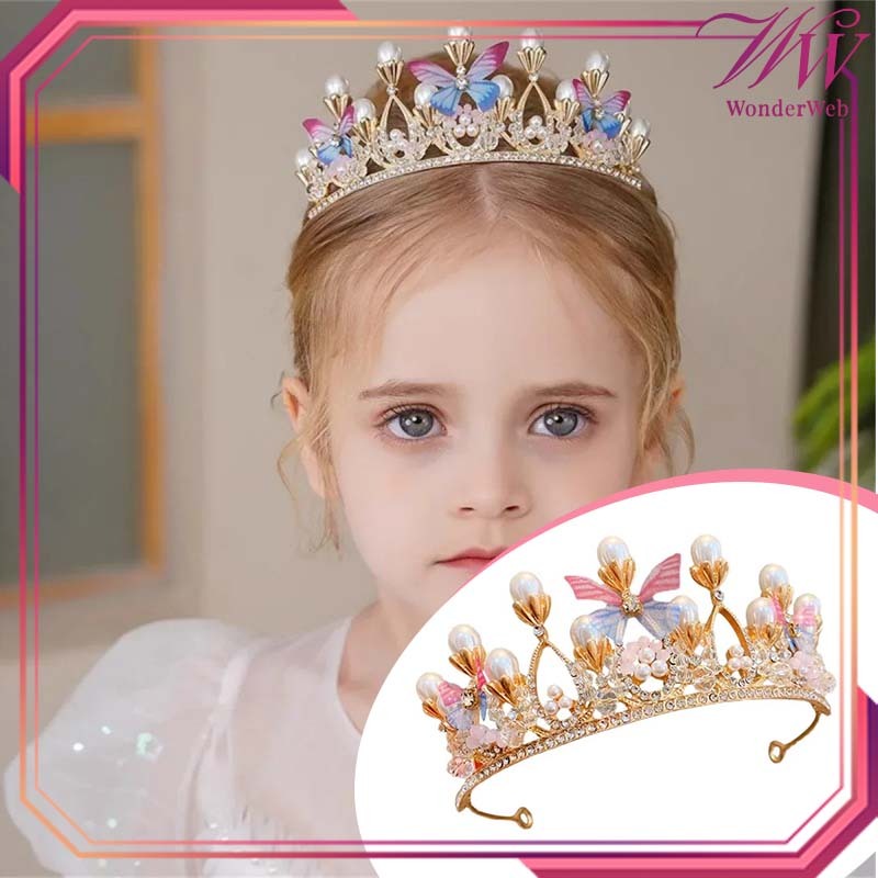 Mahkota Ulang Tahun Anak Perempuan Mahkota Rapunzel Perhiasan Indah Mahkota Birthday Girl Makota Ula