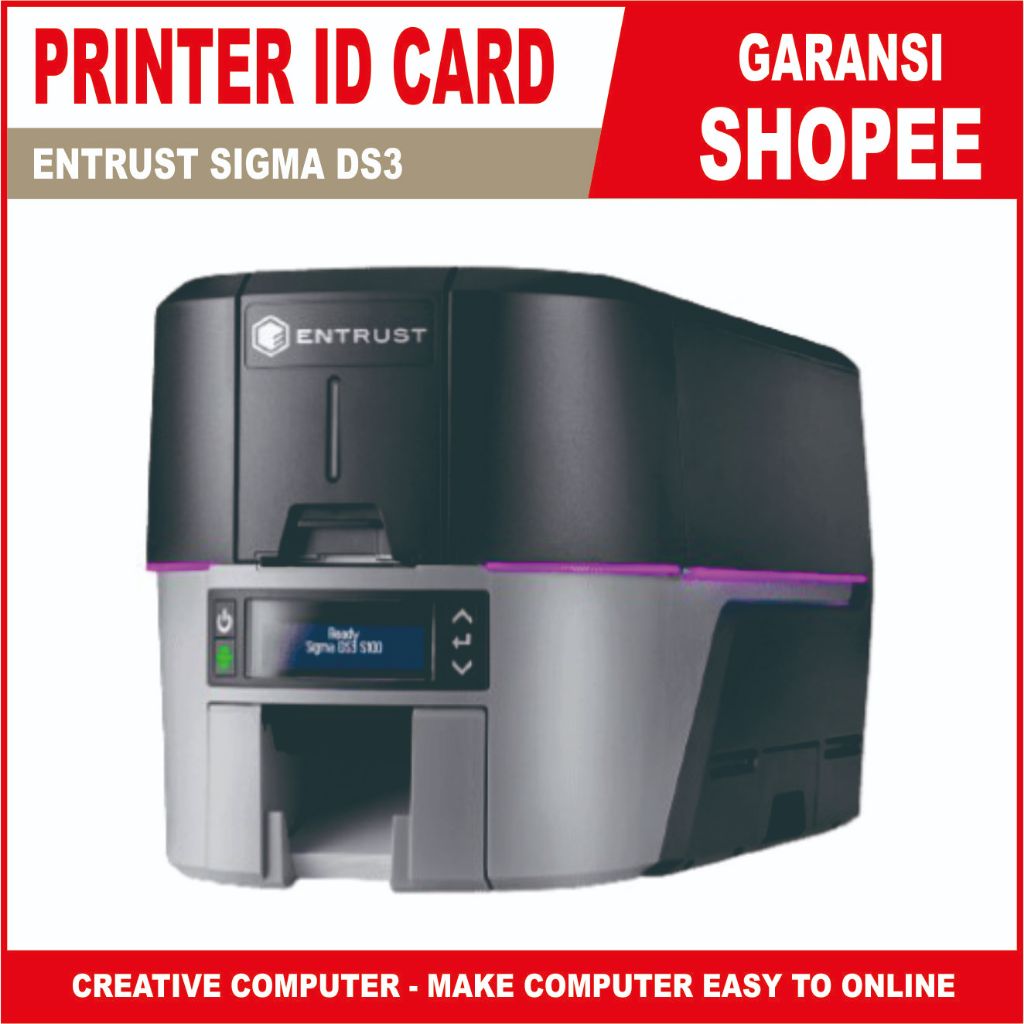 ENTRUST SIGMA DS3 PRINTER ID CARD