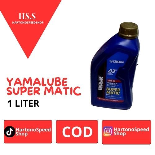 OLI YAMALUBE SUPER MATIC ORIGINAL 1 LITER YAMAHA NMAX (ORI)