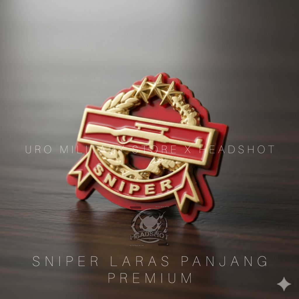 PIN BRIVET PIN SNIPER POLRI TERBARU