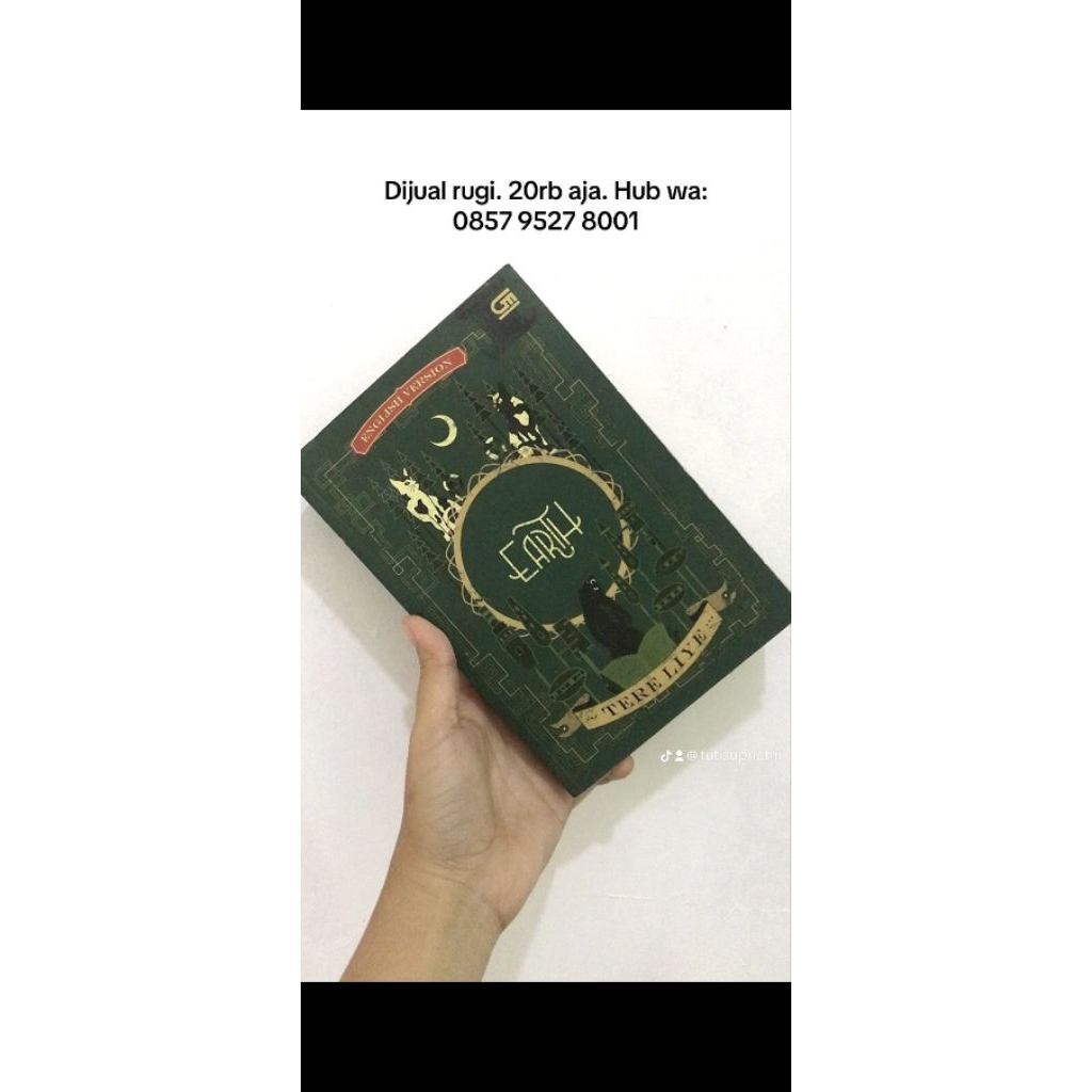 Buku Bekas Tere Liye Earth