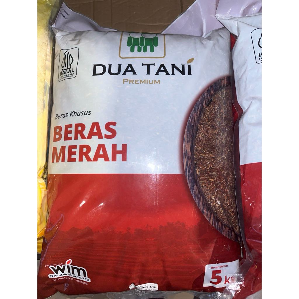 Beras Merah Dua Tani 5Kg