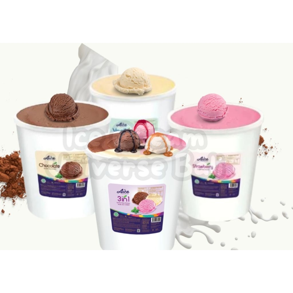 satu ember Aice 8Liter mix