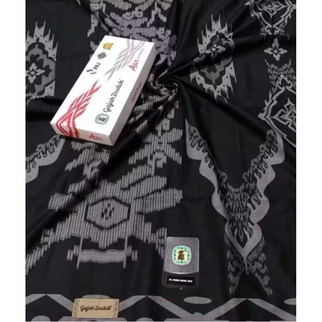 Sarung Gajah Duduk Motif Kembang Sarung Gajah Duduk Blackseries
