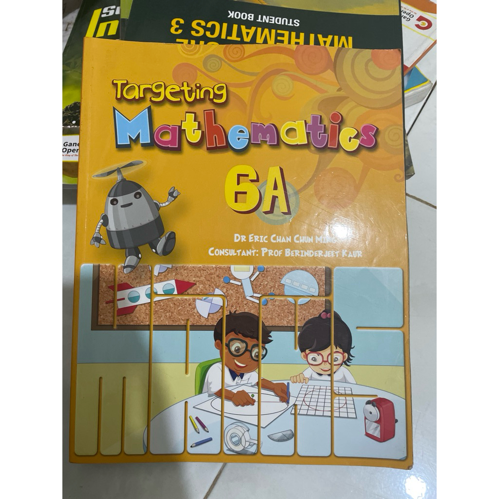 BUKU ORIGINAL BEKAS TARGETING MATHEMATICS 6A