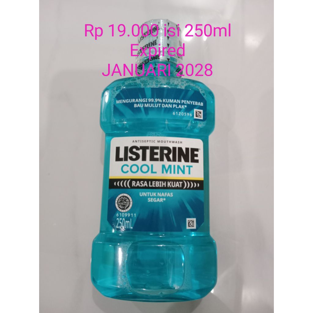 Listerine 250ml / Listerine Cool Mint 250ml