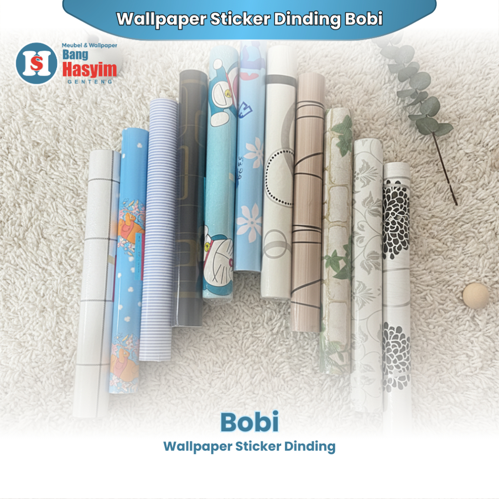 BANG HASYIM Wallpaper Sticker Dinding Bobi Wallpaper Sticker Dinding Premium Wallpaper Dinding Berku