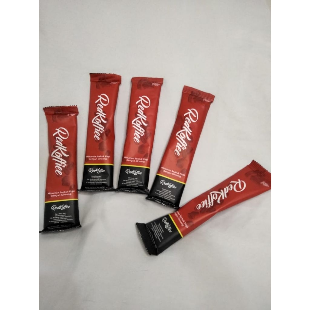 3 sachet red coffee