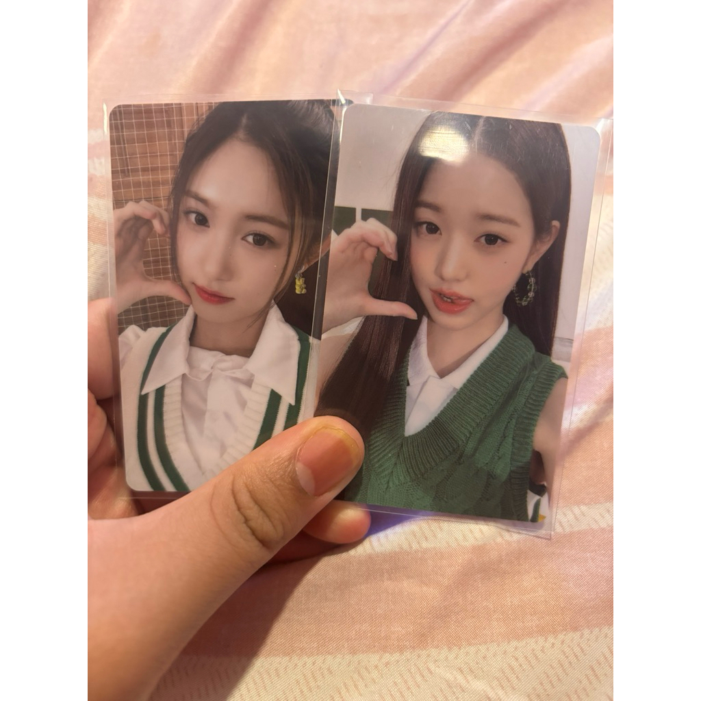 photocard official ive papajohns