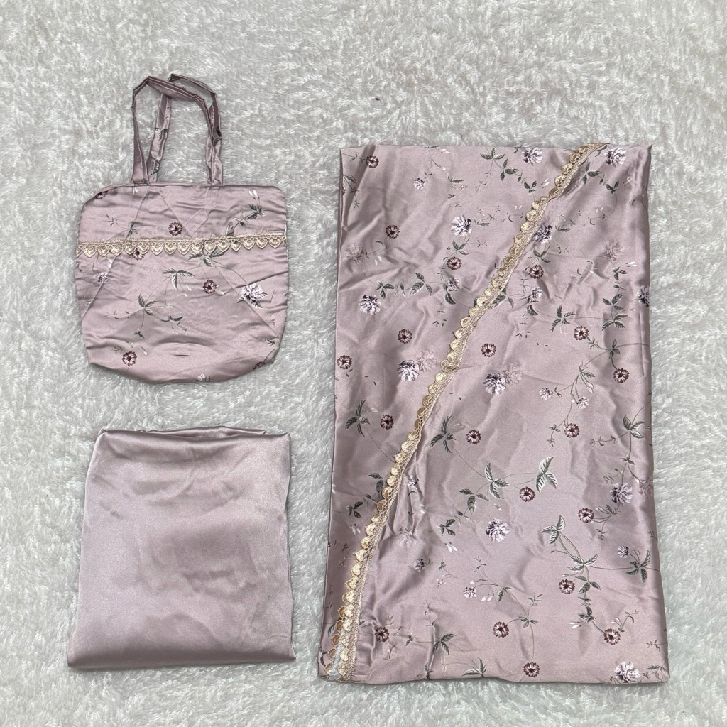 mukena silk premium 2in1 / mukena silky premium / mukena silk / mukena silky